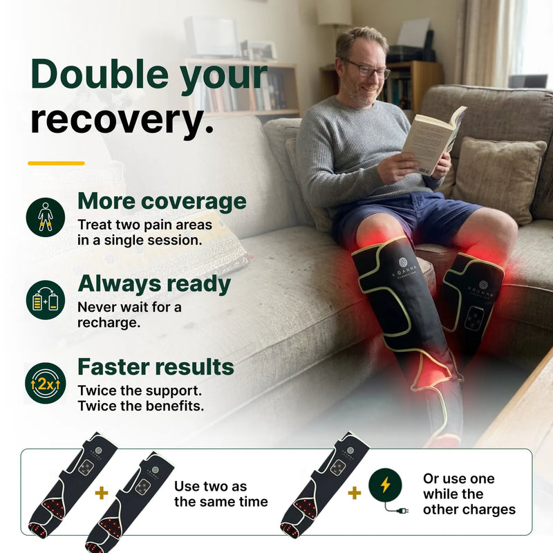 Koanna® LumaBoot™ for Burning Feet & Stiff Legs
