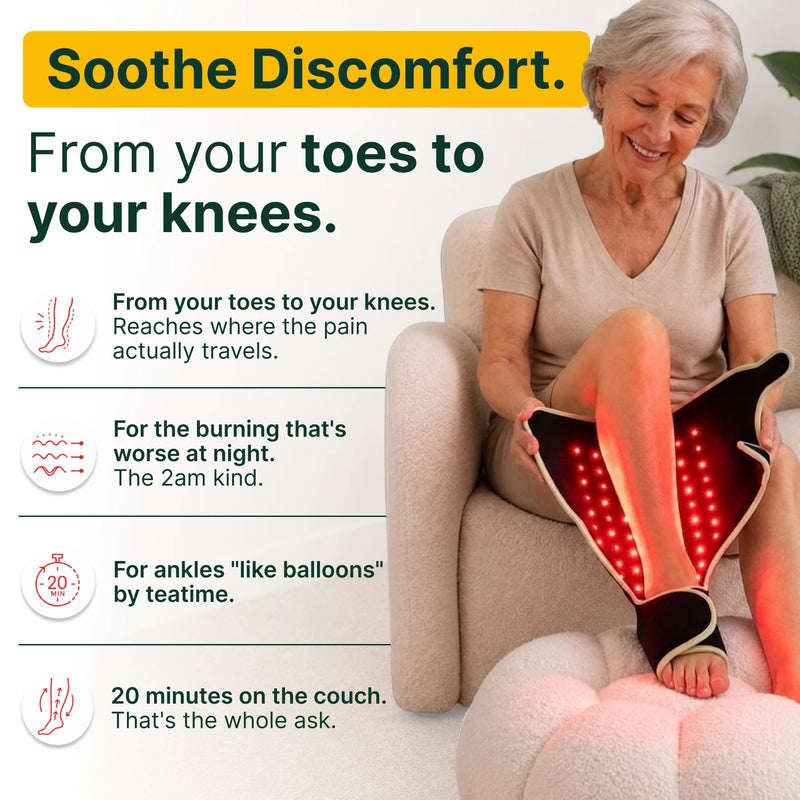 Koanna® LumaBoot™ for Burning Feet & Stiff Legs