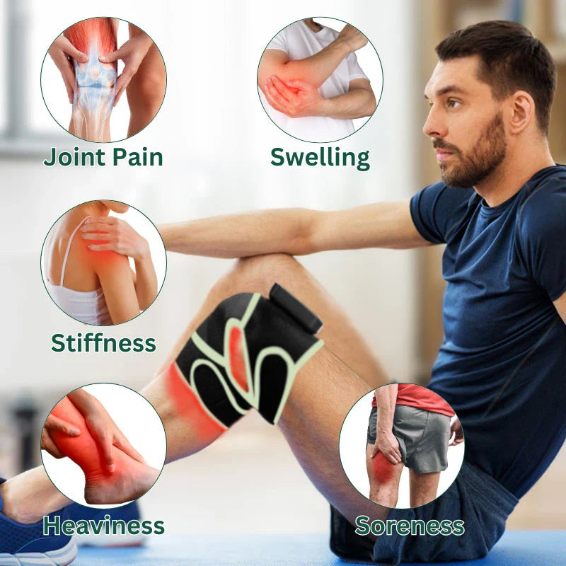 Red light bandage for knee pain