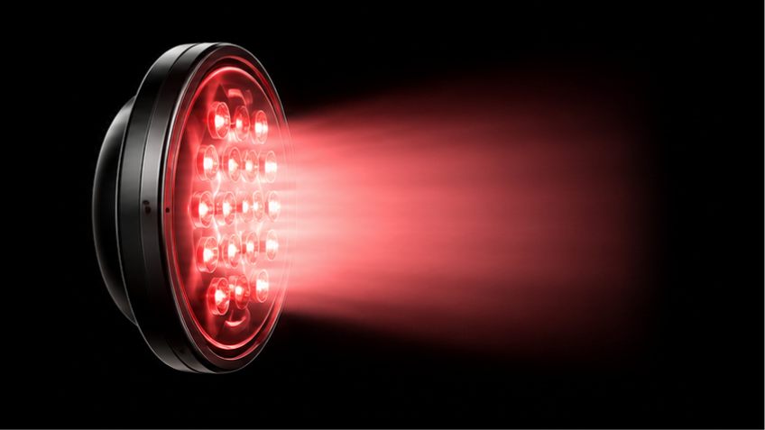 850nm near-infrared reaching deep nerve tissue